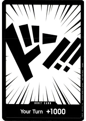 DON!! One Piece Demo Deck Cards