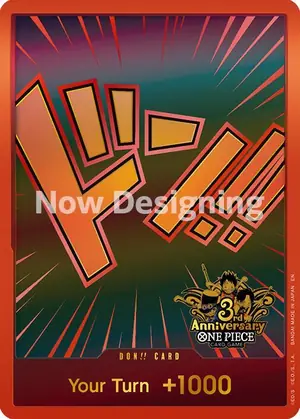 DON!! Japanese Version 3rd Anniversary Set